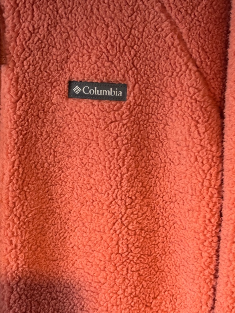 Columbia Ladies Coral Sherpa Jacket - Warm Zip Front Sz M - Picture 5 of 7